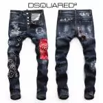 dsquared2 dsquared jeans homme cool guy jean knee patch flower